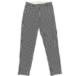H&M Black White Women’s Geometric Print Pants 4
